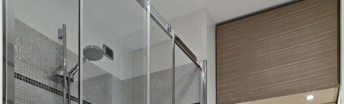 Frosted Glass Shower Doors in Westchester, FL